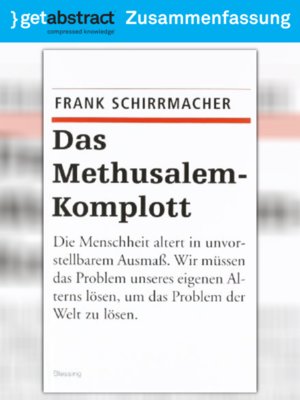 cover image of Das Methusalem-Komplott (Zusammenfassung)